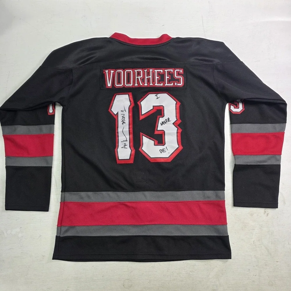 Friday The 13th Jason Voorhees Hockey Jersey Halloween‎ Horror Oversized Men's S